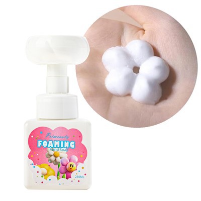 Savon pour les mains avec tampon en mousse